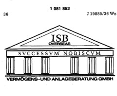 ISB OVERSEAS SVCESSVM NOBISCVM VERMÖGENS- UND ANLAGEBERATUNG GMBH