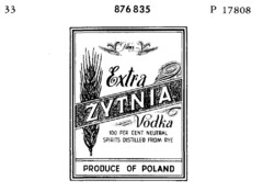 Extra ZYTNIA Vodka