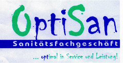 OptiSan Sanitätsfachgeschäft ...optimal in Service und Leistung!