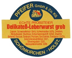 ECHTE PROBSTEIER Delikateß-Lebewurst grob