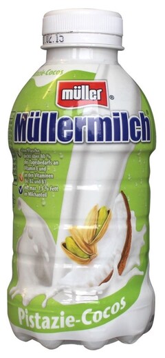 Müllermilch Pistazie-Cocos