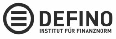 DEFINO INSTITUT FÜR FINANZNORM