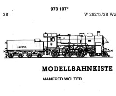 MODELLBAHNKISTE MANFRED WOLTER