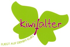 Kiwifalter Fliegt auf Deinem Kurs