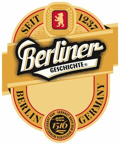 Berliner GESCHICHTE SEIT 1237 BERLIN GERMANY