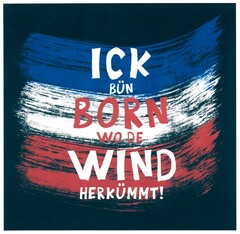 ICK BÜN BORN WO DE WIND HERKÜMMT!