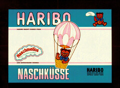 HARIBO NASCHKÜSSE HARIBO MACHT KINDER FROH UND ERWACHSENE EBENSO Naschmellos mit Traubenzucker