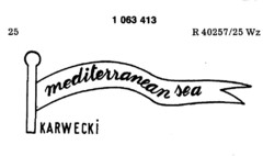 mediterranean sea KARWECKI