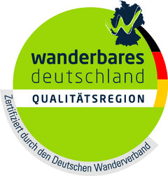 wanderbares deutschland QUALITÄTSREGION Zertifiziert durch den Deutschen Wanderverband