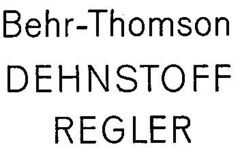 Behr-Thomson DEHNSTOFFREGLER