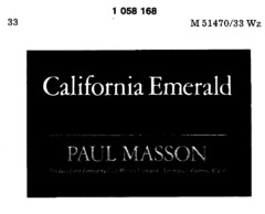 California Emerald PAUL MASSON