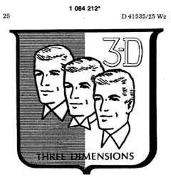 THREE DIMENSIONS 3-D
