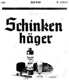 Schinken häger