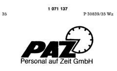 PAZ Personal auf Zeit GmbH