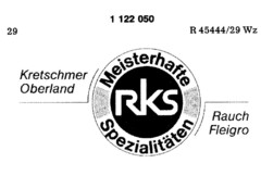 RKS Meisterhafte Spezialitäten Kretschmer Oberland Rauch Fleigro