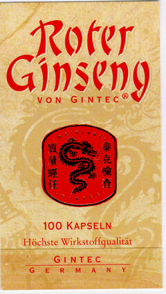 Roter Ginseng