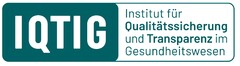 IQTIG Institut für Qualitätssicherung und Transparenz im Gesundheitswesen