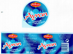 AliBaba Ayran der erfrischende Joghurt-Drink