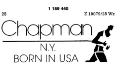 Chapman N.Y. BORN IN USA