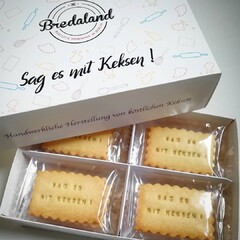 Bredaland Sag es mit Keksen ! Handwerkliche Herstellung von köstlichen Keksen