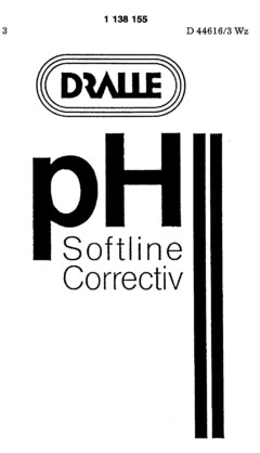 DRALLE pH Softline Correctiv