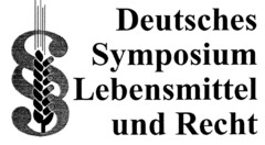 Deutsches Symposium Lebensmittel und Recht