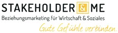 STAKEHOLDER  ME Beziehungsmarketing für Wirtschaft & Soziales