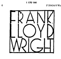 FRANK LLOYD WRIGHT