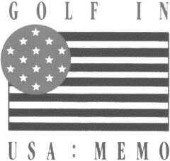 GOLF IN USA:MEMO