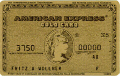 AMERICAN EXPRESS GOLD CARD