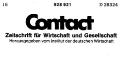 Contact Zeitschrift für Wirtschaft und Gesellschaft