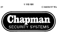 Chapman SECURITY SYSTEMS