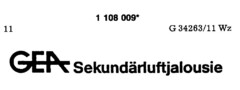 GEA Sekundärluftjalousie