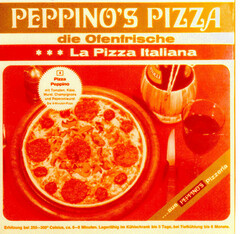 PEPPINO'S PIZZA die Ofenfrische