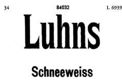 Luhns Schneeweiss