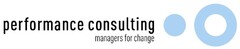 performance consulting - managers for change