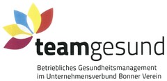 teamgesund Betriebliches Gesundheitsmanagement im Unternehmensverbund Bonner Verein