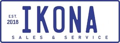 IKONA SALES & SERVICE EST. 2018