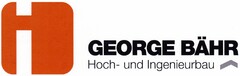 GEORGE BÄHR Hoch- und Ingenieurbau
