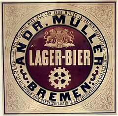 ANDR. MÜLLER LAGER-BIER BREMEN