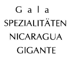 Gala SPEZIALITÄTEN NICARAGUA GIGANTE