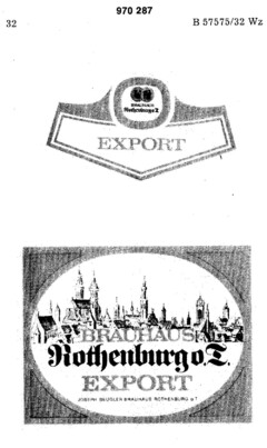 BRAUHAUS Rothenburg o.T. EXPORT
