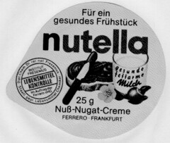 nutella Für ein gesundes Frühstück