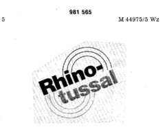 Rhino-tussal