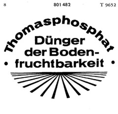 Thomasphosphat Dünger der Bodenfruchtbarkeit