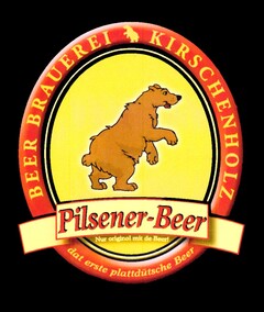 BEER BRAUEREI KIRSCHENHOLZ Pilsener-Beer