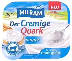 MILRAM Der Cremige Quark mager besonders cremig gerührt