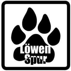 Löwen Spur