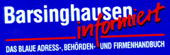 Barsinghausen informiert - DAS BLAUE