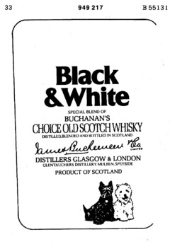 Black&White BUCHANAN`S CHOICE OLD SCOTCH WHISKY